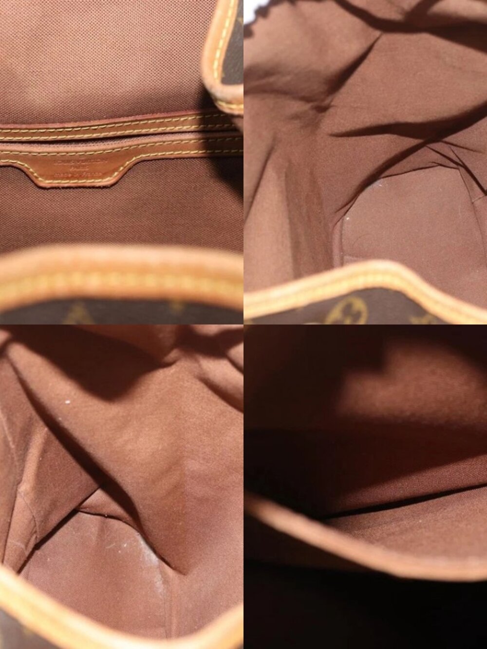 LOUIS VUITTON Monogram Montsouris GM Backpack M51135 LV Auth ka3662 - Picture 15 of 16